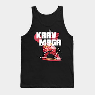 Krav Maga Fighter Martial Arts Tank Top